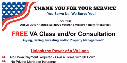 Free VA Homeownership Classes at the LVSH! \ud83c\uddfa\ud83c\uddf8