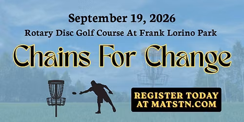 Chains For Change - Disc Golf Event