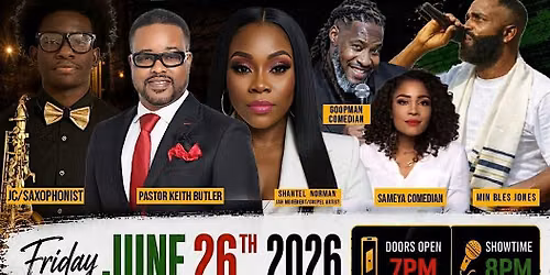 TOO SMOOTH PRESENTS "CHRISTIAN NOTES AND CLEAN JOKES "JUNETEENTH JUBILEE