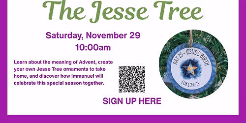 Welcome to Advent- The Jesse Tree