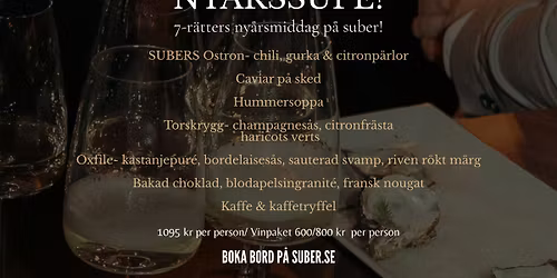 NY\u00c5RSSUPE P\u00c5 SUBER