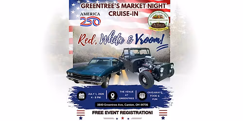 Greentree's Market Night and Cruise In