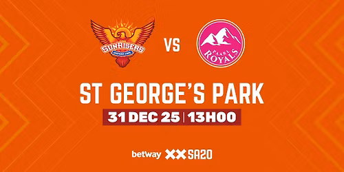 Sunrisers Eastern Cape vs Paarl Royals