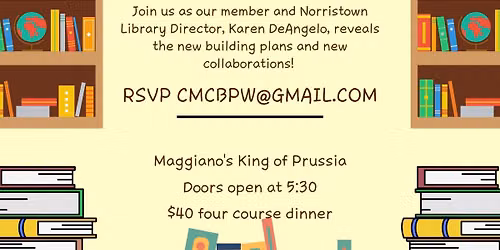 Celebrating our 99th year and highlighting Norristown Library!