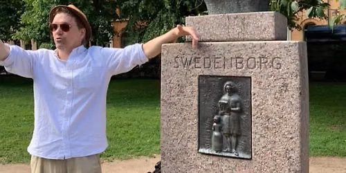 I Swedenborgs fotsp\u00e5r med Peter Frisk - i Stockholm