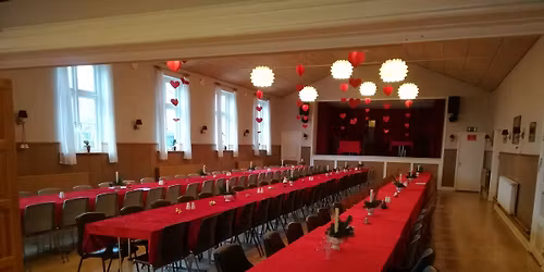 Madaften: Fl\u00e6skesteg m\/kartofler + Ris a la mande