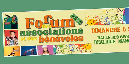 Forum des associations et des b\u00e9n\u00e9voles 2026