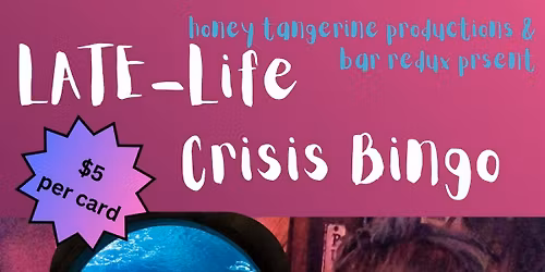 Late-Life Crisis Bingo