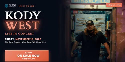 Kody West w\/ Special Guest (TBA)