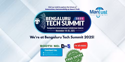 Bangalore Tech Summit - 2025 - Manjust Technologies