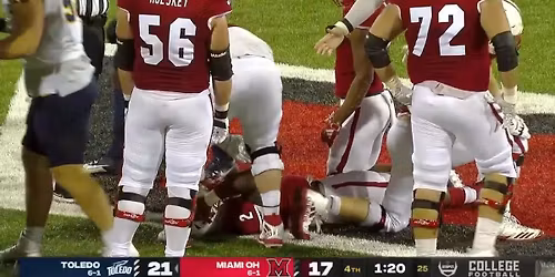 Toledo Rockets at Miami (OH) Redhawks Football