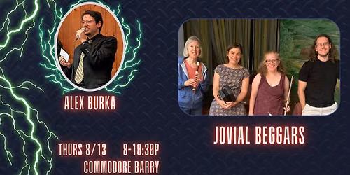 Contra Dance: Alex Burka calling with Jovial Beggars!
