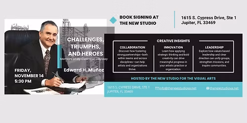 Book Discussion and Signing with Edward Munoz