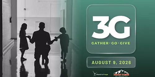 3G Sunday | Gather. Go. Give.