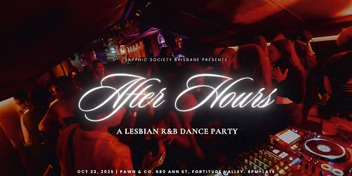 After Hours II: Lesbian RnB Party