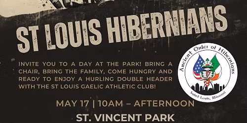 St Louis AOH Family Day - Hurling Double Header