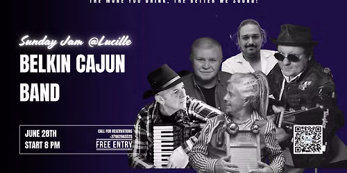 Sunday JAM @Lucille with Belkin Cajun Band