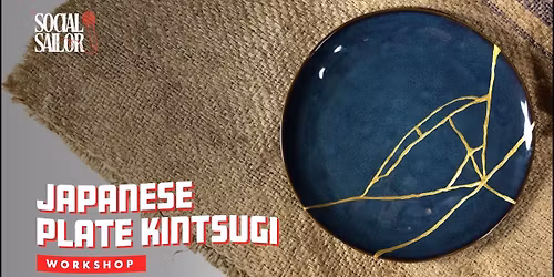 Japanese Kintsugi Plate - Hyderabad