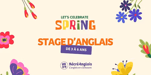 Stage d'anglais pour les 3 \u00e0 6 ans