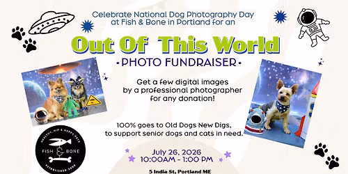 Photos for donations - Outer Space theme