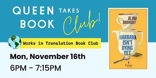 Works in Translation Club - November '26
