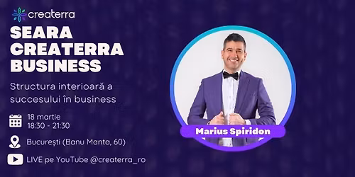 Seara Createrra Business | Structura interioar\u0103 a succesului \u00een business