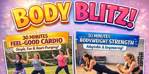 September Body Blitz - Wednesday\u2019s 6.30pm -  4 weeks - Highcliffe 