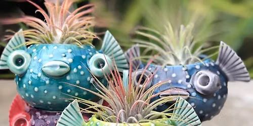 Pinch Pot Puffer Fish