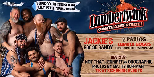 Lumbertwink Plaid Patio PRIDE 2026!
