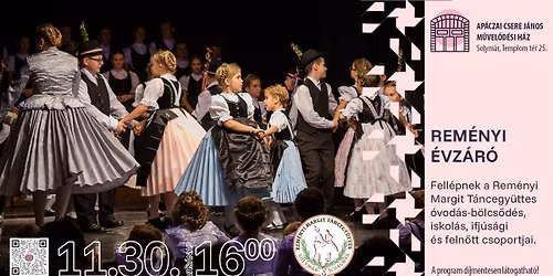REMÉNYI ÉVZÁRÓ