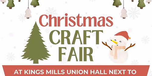 Sheepscot Valley Community Church Annual Christmas Craft Fair