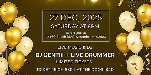 Layali Events: 2025 NYE Party