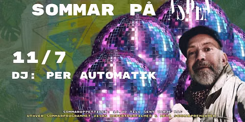 Sommar p\u00e5 Aspen: invigning! DJ: Per Automatik 