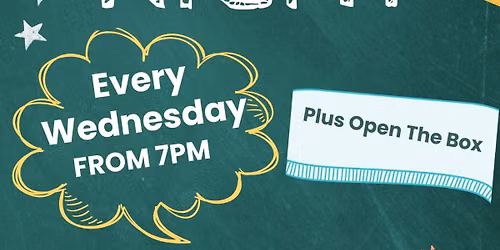 Quiz Night Wednesday\u2019s