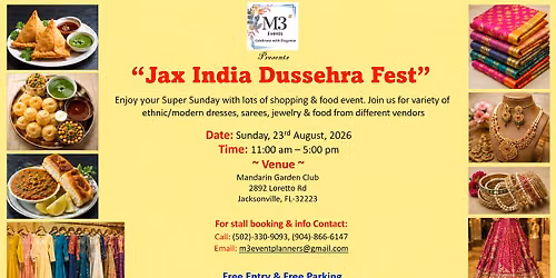 Jax India Dussehra Fest, 2016