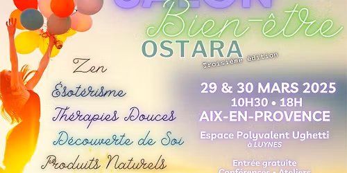 Grand Salon bien-\u00eatre "Ostara" - En route vers le mieux-\u00eatre ! [Quatri\u00e8me \u00e9dition]