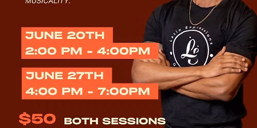 Bachata Sensual Foundations Two-Part Series with Troy!!