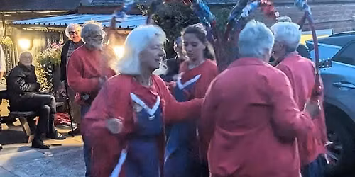 Dance Out with Leicester Morris Men at Man within Compass 