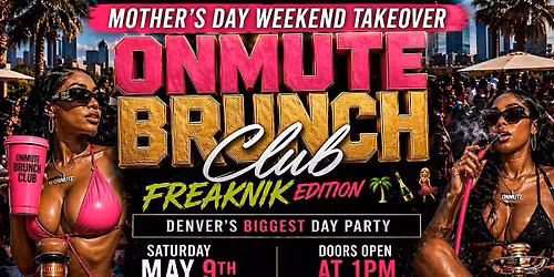 ONMUTE BRUNCH CLUB : FREAKNIK EDITION