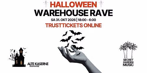 Secret Garden Music - Halloween Warehouse Rave