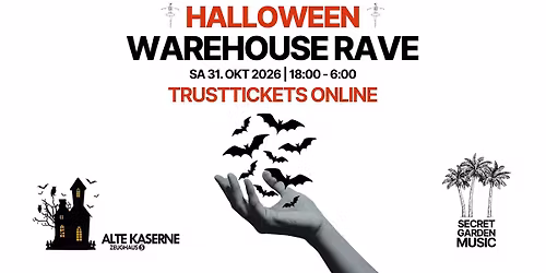 Secret Garden Music - Halloween Warehouse Rave 