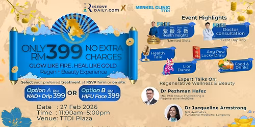 Glow Like Fire. Heal Like Gold. Regen + Beauty Experience