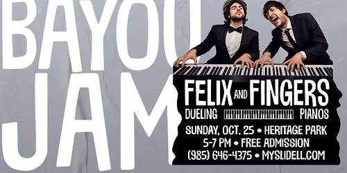 Bayou Jam Concert - Felix and Fingers Dueling Pianos