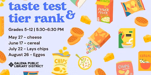 Taste Test & Tier Rank