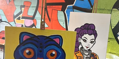 KPop Demon Hunters Canvas Party!