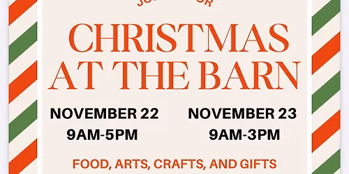 Christmas at the Barn 2025