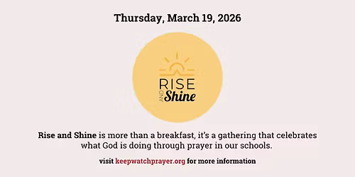 Rise & Shine 2026 Fundraising Breakfast