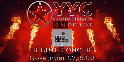 ONE NIGHT ONLY - YYC - CANADA'S ULTIMATE TRIBUTE TO RUSH!