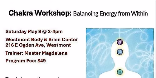 Chakra Workshop: Balancing Energy from Within