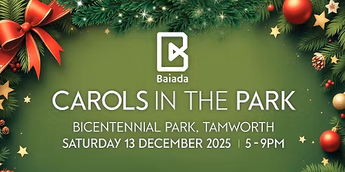 \u2728\ud83c\udf84 BAIADA CAROLS IN THE PARK \ud83c\udf84\u2728